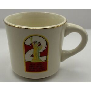 Vintage Boy Scouts of America BSA Collectible Coffee Cup Mug New York New Jersey